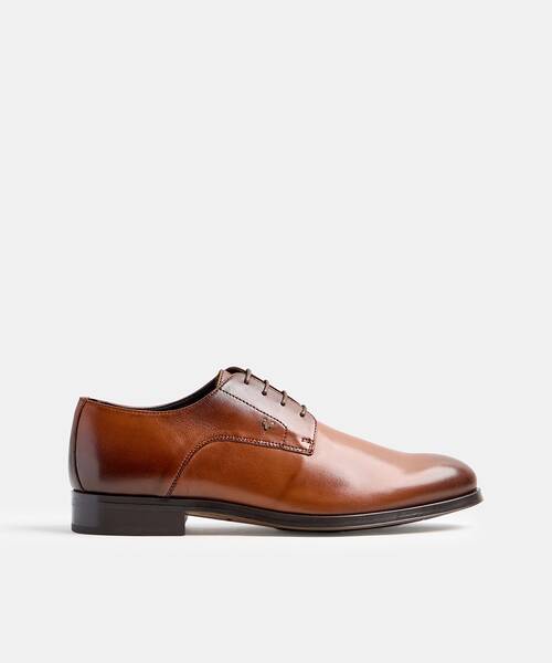 Men lace-up shoes , EMPIRE 1492 , EMPIRE 1492-2630Z , BRANDY