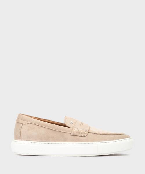 Slip on Loafers | HASTINGS 1738-2952WY | SANDSTONE | Martinelli