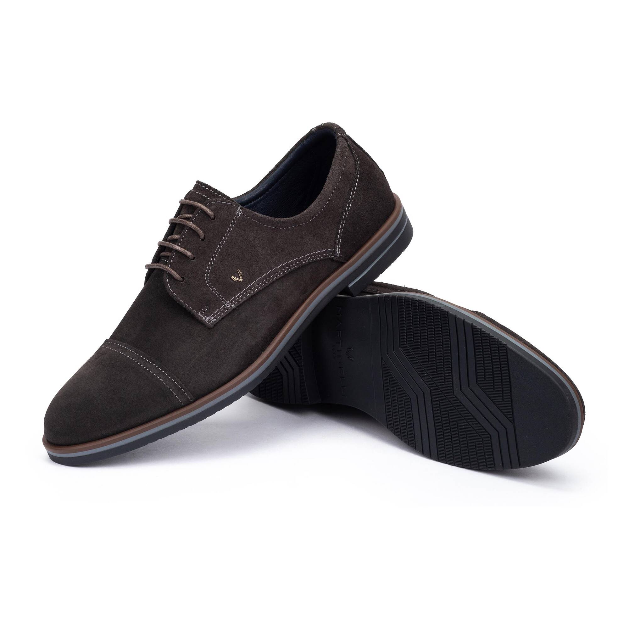 Lace up shoes | DOUGLAS 1604-2729W, GRAY, large image number 70-1604-2729W_053_Martinelli_DOUGLAS_GRAY_full.jpg | null