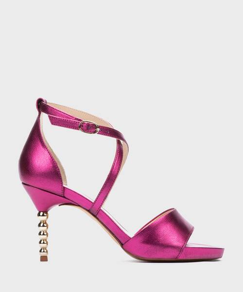 Heeled Sandals | MICHIGAN 1594-A785S | FUCSIA | Martinelli