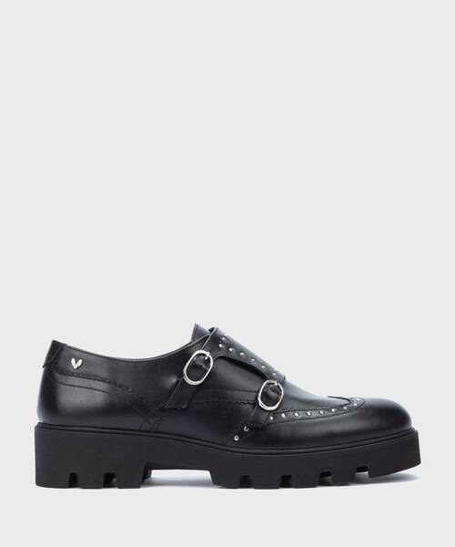 Flats | HERMOSILLA 1568-A899P | BLACK | Martinelli