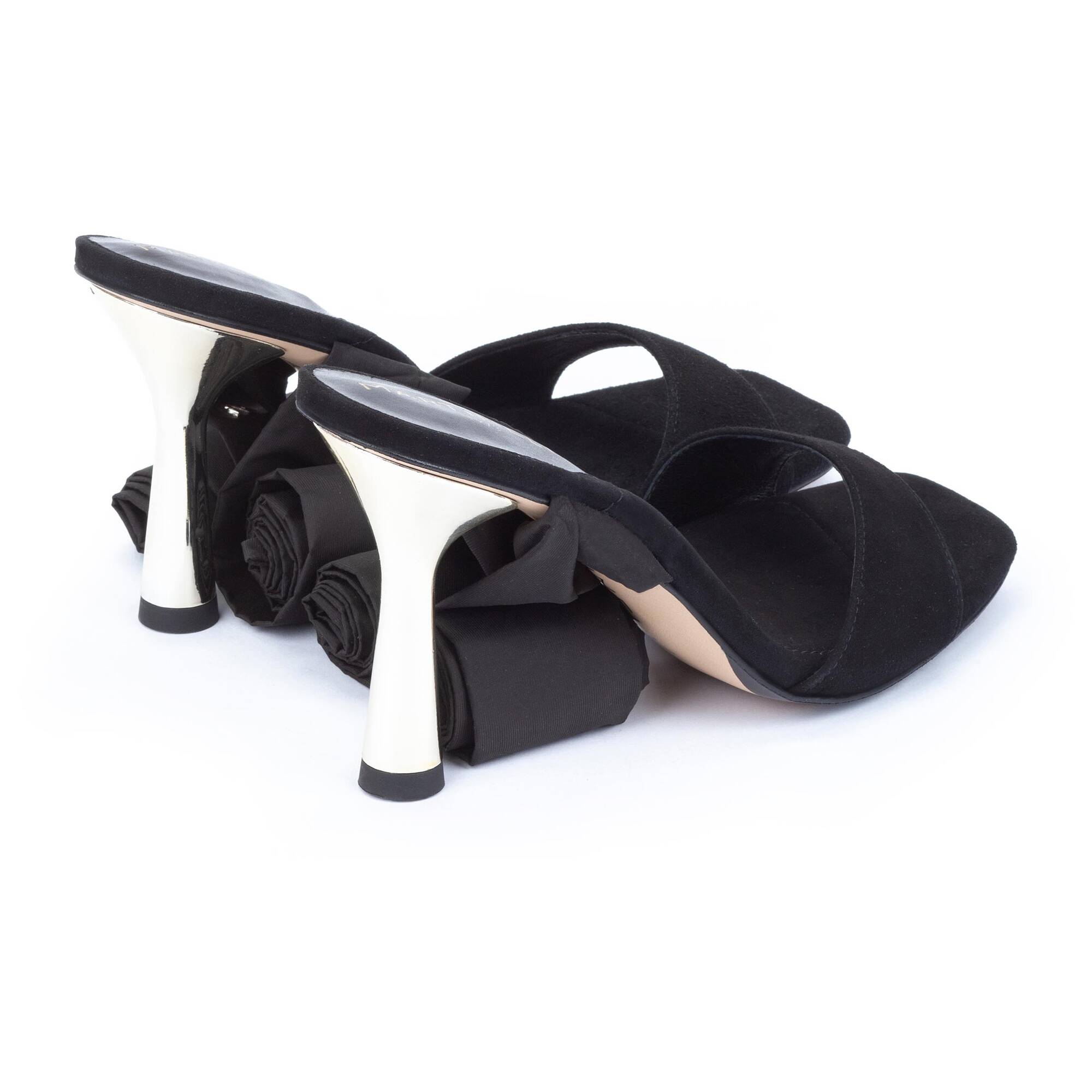 Heeled Sandals | RAINER 1632-A932A, BLACK, large image number 30-1632-A932A_000_Martinelli_RAINER_BLACK_full.jpg | null