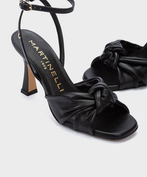 Heeled Sandals | HAILEE 1683-B131Z | BLACK | Martinelli