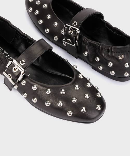 Ballet flats | COLETTE S053-B638PY | BLACK | Martinelli