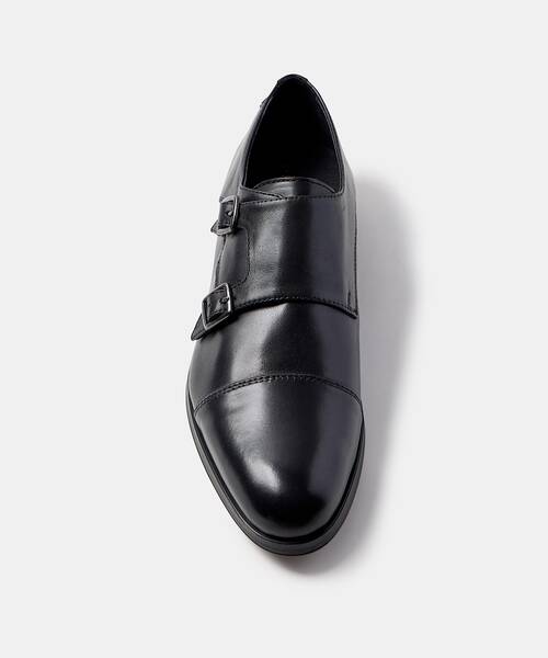 Men monk shoes , EMPIRE 1492 , EMPIRE 1492-2632PYM , BLACK