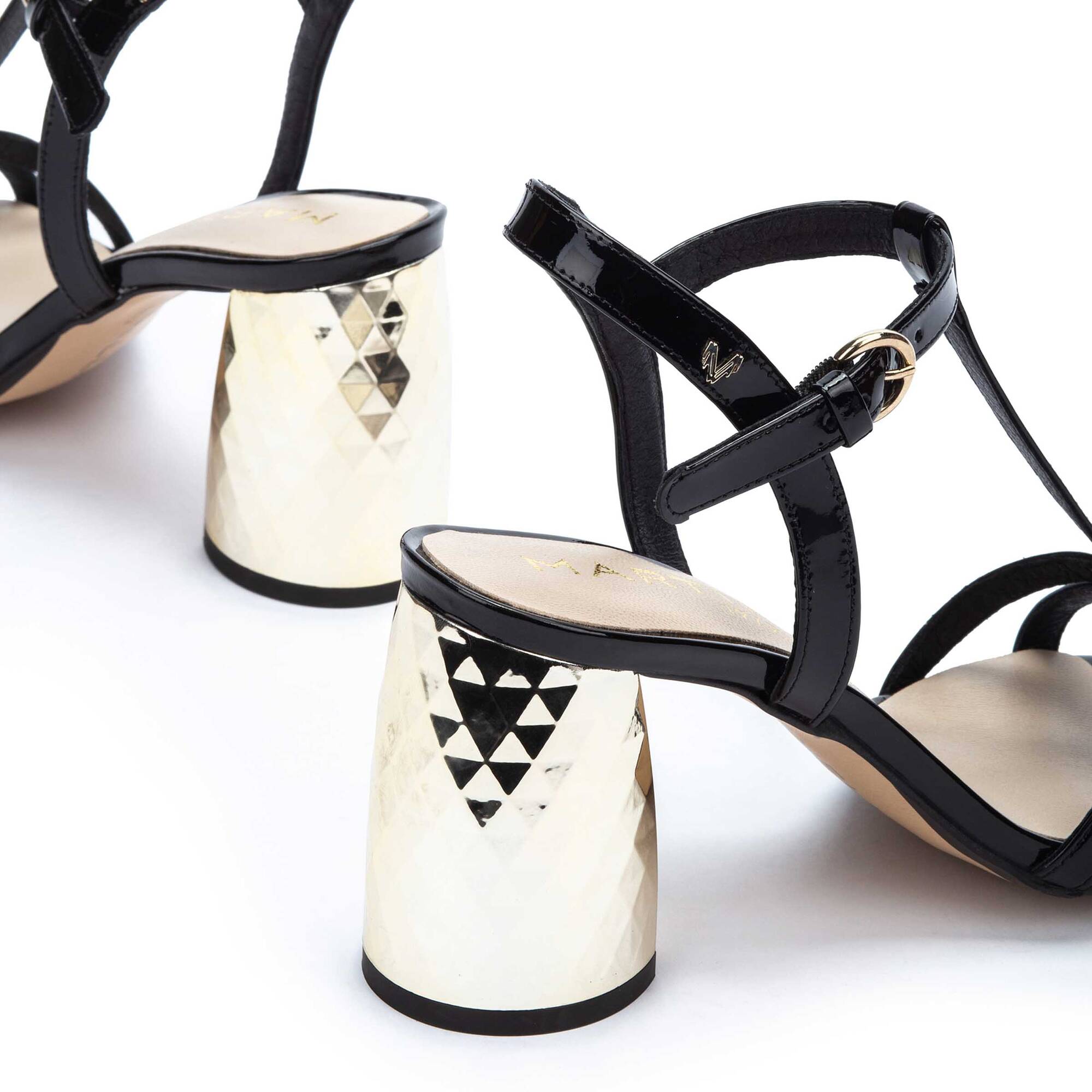 Sandalias tac&oacute;n | AUDREY 1630-A920H, BLACK, large image number 60-1630-A920H_000_Martinelli_AUDREY_BLACK_full.jpg | null