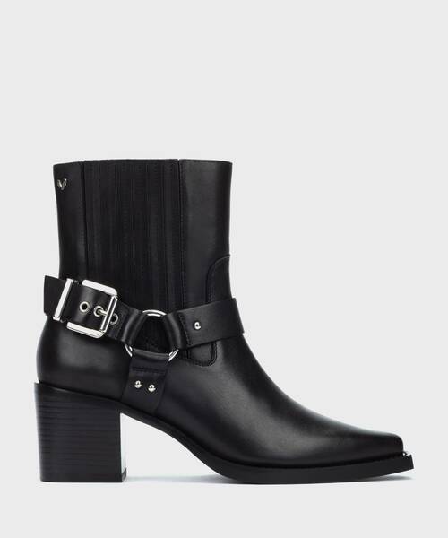 Heeled Ankle Boots | KAYLA 1666-B094E | BLACK | Martinelli