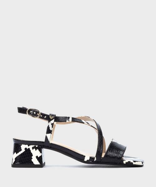Heeled Sandals | AUBRY 1690-B169K | BLACK | Martinelli