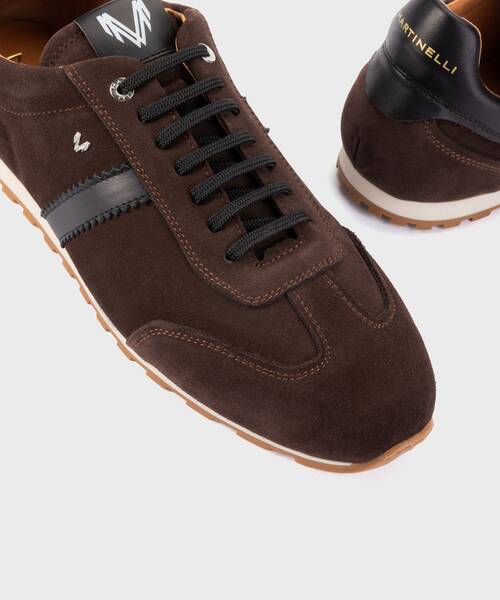 Sneakers | COVENTRY C037-2998X | DARKBROWN | Martinelli