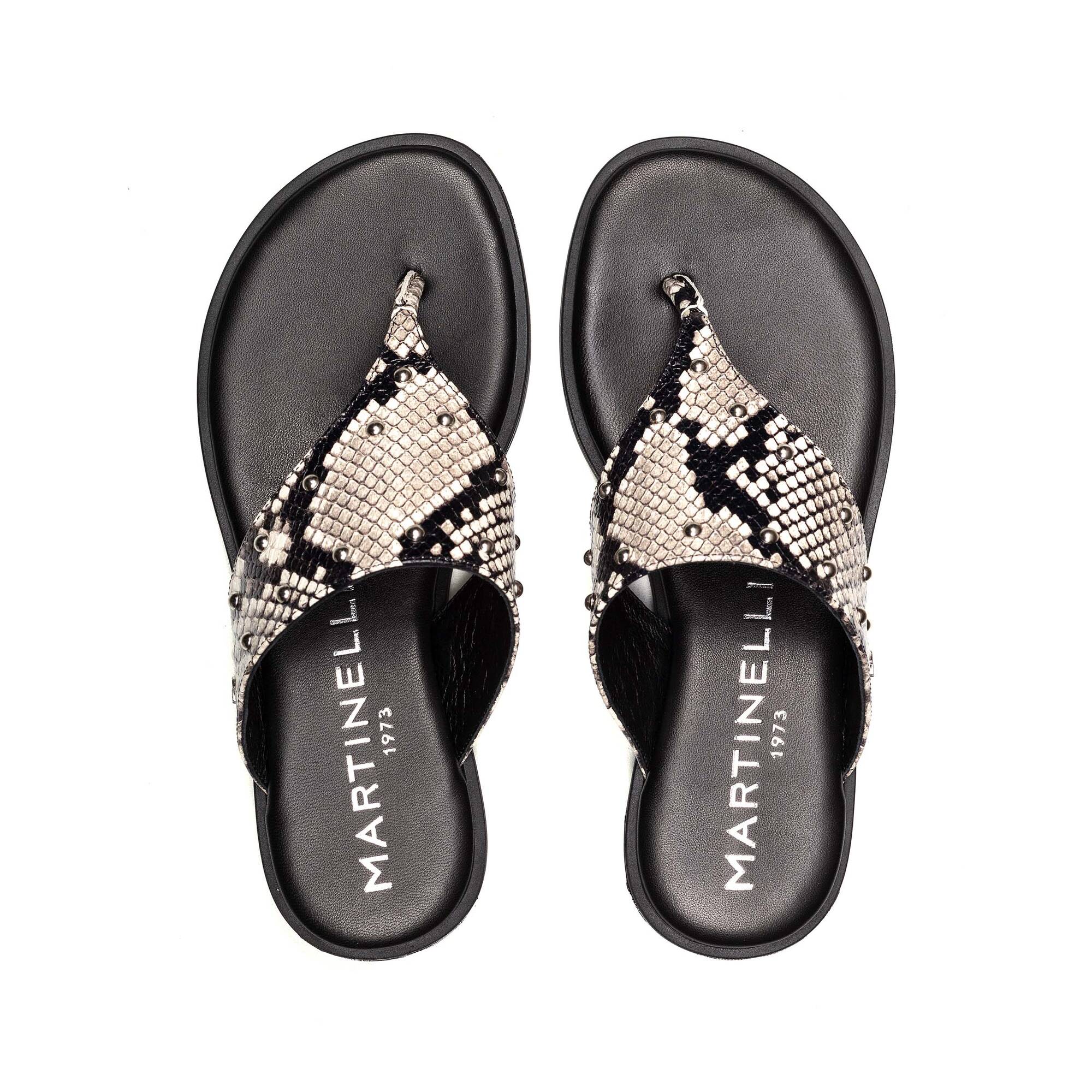 Flat Sandals | MAZZINI 1535-B254T, BLACK, large image number 100-1535-B254T_000_Martinelli_MAZZINI_BLACK_full.jpg | null