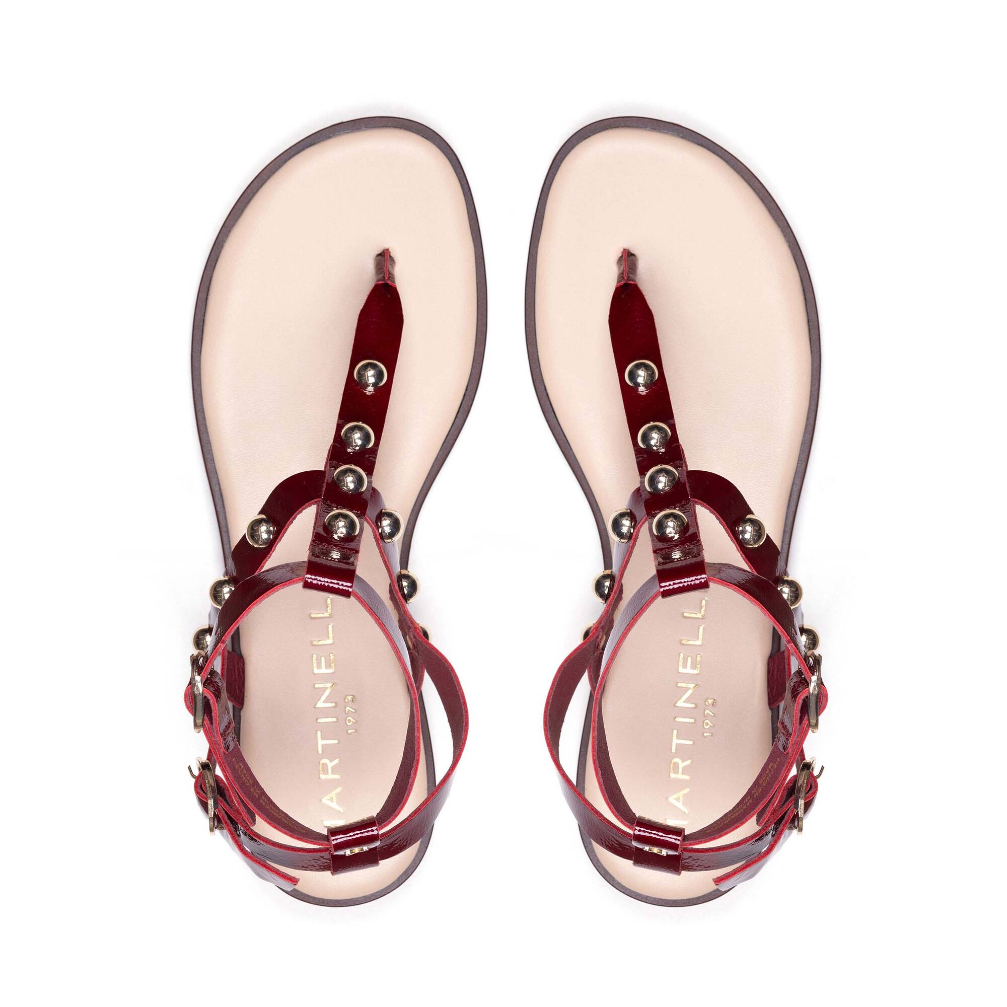 Sandalias planas | MAZZINI 1535-B158D, ROJO, large image number 100-1535-B158D_519_Martinelli_MAZZINI_ROJO_full.jpg | null