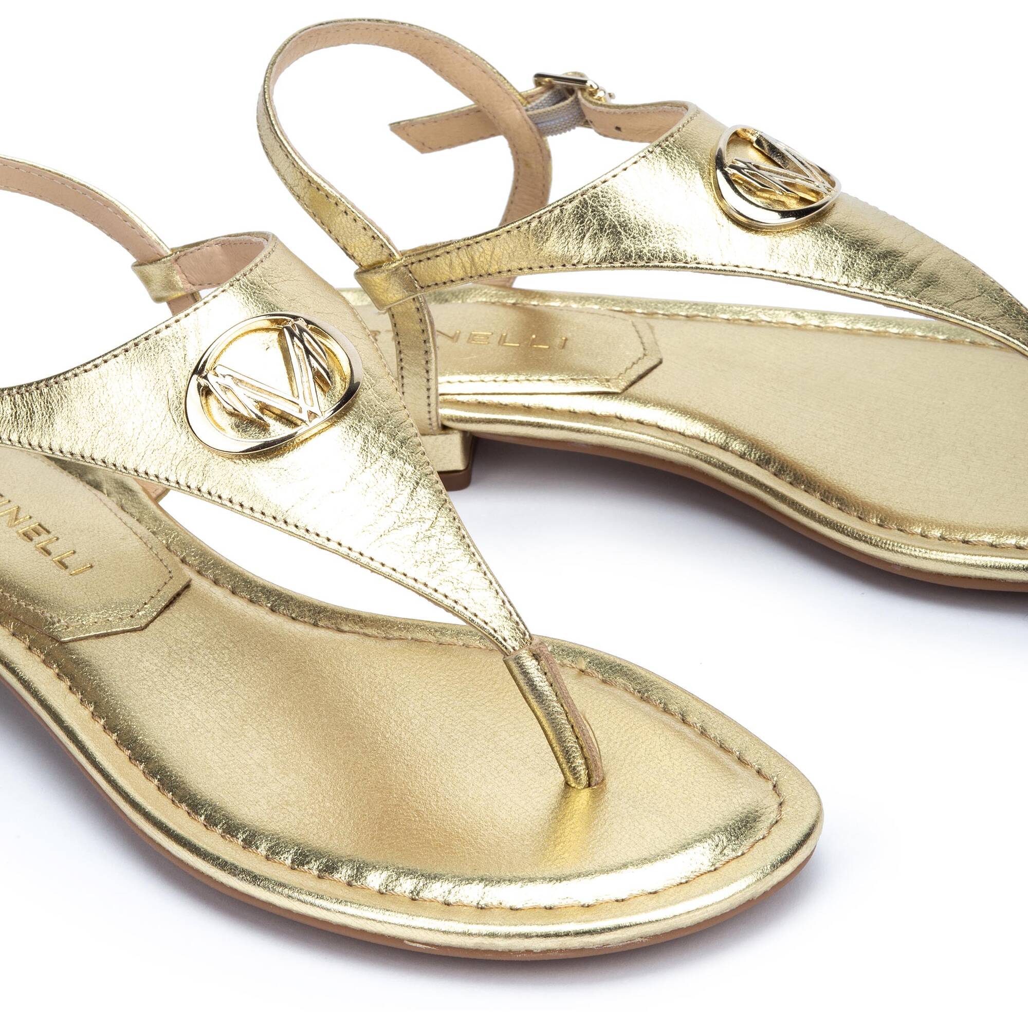 Sandalias planas | ELYSEES 1561-A306S, PLATINO, large image number 60-1561-A306S_796_Martinelli_ELYSEES_PLATINO_full.jpg | null