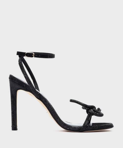 Heeled Sandals | SPRING S024-B525A | BLACK | Martinelli