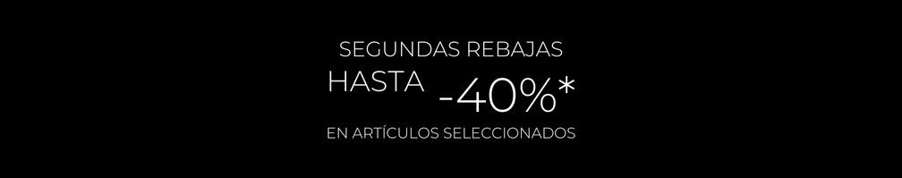 *Hasta -40% en modelos de temporada.